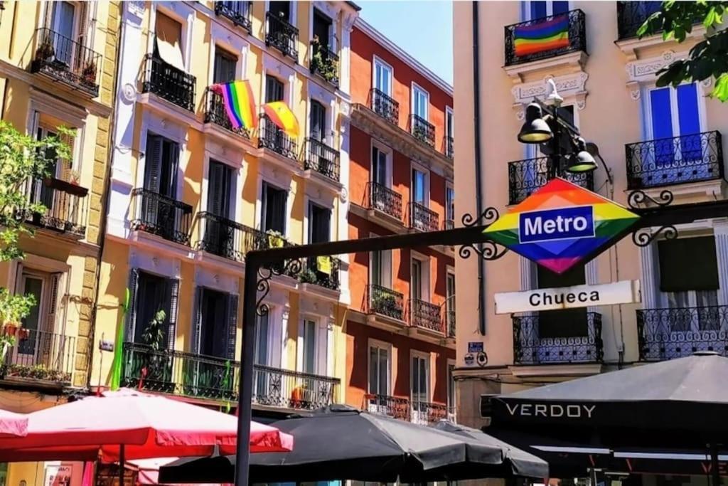 Downtown Apt 1Hab Para 4Pax En La Plaza De Chueca Madrid Exterior foto